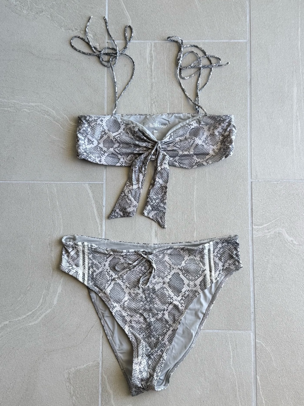Frankie’s Bikinis Python Bikini